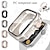 economico Cover per smartwatch-Guarda caso Compatibile con Apple Watch Series 8 7 41mm 45mm / Series 6 5 4 SE 40mm 44mm / Series 3 2 1 38mm 42mm Resistente ai graffi Tutto intorno protettivo HD chiaro Vetro temperato / PC Guarda