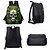 cheap Kids &amp; Teen Backpacks-Large Capacity Cyber Skull Backpack for Teens – Futuristic Red-Eye Robot Print Laptop Bag with USB Port for School or Travel