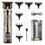 cheap Shaving &amp; Hair Removal-T9 USB Electric Barber Rechargeable New Barber Men&#039;s Razor Hair Clipper Professional Mega Zero Finishing Machine Ceramic Shaver For Hair Cutting