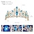 cheap Hair Styling Accessories-Tiara Crown For Women Girls, Pink Crystal Princess Crown Diadem, Wedding Tiara For Bride, Golden Hair Accessories For Birthday Prom Party Quinceanera Pageant