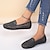 cheap Women&#039;s Flats-Women&#039;s Sandals Flats Slip-Ons Slip-on Sneakers Comfort Shoes Daily Walking Solid Color Hollow-out Cut-out Summer Flat Heel Round Toe Classic Casual Minimalism Walking PVC Loafer Black White Beige