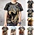 cheap Boy&#039;s 3D T-shirts-Kids Boys T shirt Tee Animal Dinosaur Short Sleeve Crewneck Children Top Casual Cool Daily Summer Multicolor 3-12 Years