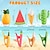 levne Úložiště a organizování-Roztomilá zvířátka série plážových ručníků odolných proti větru, klipsů na plážové ručníky, klipsů na ručníky na plážová lehátka, plavby, dovolená, bazénové deky, lehátka
