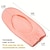 billige Fodsundhed-2 stk fodpleje bådstrømper beskytter pedic sko indvendig neutral silikone fugtgivende gel sokker