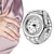 abordables Relojes de Cuarzo-Reloj de dedo punk vintage, mini correa elástica, relojes de aleación, anillos de pareja, reloj de joyería, reloj retro romano de cuarzo, anillo para mujeres y niñas