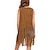cheap Historical &amp; Vintage Costumes-Hippie Vintage 1960s Hippie 1970s Suede Vest Women&#039;s Girls&#039; Tassel Fringe Costume Vintage Cosplay Party / Evening Masquerade Casual Daily Sleeveless Vest Halloween