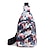 billiga Crossbodyväskor-dragkedja fram sling bag casual multi pocket bröst väska utomhus sport crossbody väska