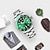 voordelige Quartz-horloges-Heren Quartz horloges Minimalistisch Voor buiten Vrijetijdshorloge Zakelijk Wereldtijd Decoratie Legering Horloge