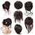 olcso Kontyok-kócos haj konty hajdarab 5 csomag nőknek rövid konty kócos szintetikus elasztikus frizura női lányoknak bogár#
