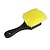 cheap Vehicle Cleaning Tools-T-bend Handle Car Wash Cleaning Brush Car Detailing Wheel Hub Gap Cleaning Tools Nylon Bristle Car Special Tire Brush Wholesale