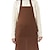 cheap Aprons-Chef Apron For Women and Men, Kitchen Cooking Apron, Personalised Gardening Apron with Pocket, Cotton Canvas Work Apron Cross Back Heavy Duty Adjustable