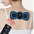 cheap Body Massager-LCD Display EMS Neck Stretcher Electric Massager 8 Mode Cervical Massage Patch Pulse Muscle Stimulator Portable Relief Pain
