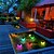 olcso Víz alatti lámpák-kültéri napelemes lebegő lámpa rgb víz alatti golyós kerti lámpa fényvezérlő led színes úszómedence udvari parti dekor világítás