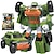 tanie pojazdy zdalnie sterowane-mini tobot robot transformacyjny zabawki koreańska kreskówka bracia anime tobot deformacja samochód samolot zabawki dla dzieci prezent