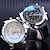 levne Mechanické hodinky-jaragar mechanické hodinky pro muže letec série military true men sportovní automatické hodinky luxusní nerezové mechanické pánské hodiny hodinové svítící náramkové hodinky modré sklo