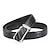 cheap Men&#039;s Belt-Men&#039;s Leather Belt Ratchet Belt Black 1# Black 2# Iron Plain Daily Wear Going out Weekend