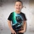 cheap Boy&#039;s 3D T-shirts-Boys 3D Graphic Animal Leopard T shirt Tee Short Sleeve 3D Print Summer Spring Active Sports Fashion Polyester Kids 3-12 Years Outdoor Casual Daily Regular Fit