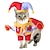 billiga Hundkläder-hunddräkt hund katt kostym husdjurspåse hoodie cosplay rolig halloween vinter hundkläder valpkläder hundkläder mjuk kostym för halloween/karneval