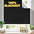 billige Blackout gardin-100% mørklægningsgardiner blindgardiner vinduesafdækning, gør det selv skåret til enhver størrelse eller form, krog&amp;amp; løkkefaner, bærbare tasker til rejser, lette&amp;amp; UV-blokering til hus,