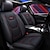 Χαμηλού Κόστους Καλύμματα καθισμάτων αυτοκινήτου-starfire universal 5d pu δερμάτινο κάλυμμα μπροστινού καθίσματος πατάκι καθίσματος αυτοκινήτου αδιάβροχο προστατευτικό καθίσματος αυτοκινήτου που αναπνέει