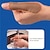 abordables Plantillas-Hombre Tejido Separadores de dedos Anti desgaste Corrección Fijo Diario / Principiante Caqui 6 pares Todas las Temporadas
