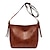 cheap Crossbody Bags-Women&#039;s Crossbody Bag PU Leather Shopping Daily Solid Color dark brown Black Brown