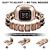 economico Cinturini per orologi Fitbit-Cinturino intelligente Compatibile con Fitbit Versa 4, Sense 2, Versa 3, Sense Fitbit Versa 2 Versa Lite Acciaio inossidabile Orologio intelligente Cinghia con caso Chiusura in metallo Resistente