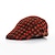 ieftine Pălării Bărbați-Bărbați Bască Flat Șapcă la Modă Alb Galben Poliester Călătorie Stiluri de Plajă În aer liber Vacanță Plisat Ajustabile Modă