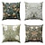 cheap Floral &amp; Plants Style-William Morris Double Side Pillow Cover 4PC Floral Plant Soft Decorative Square Cushion Case Pillowcase for Bedroom Livingroom Sofa Couch Chair