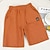 cheap Bottoms-Kids Boys Shorts Pocket Solid Color Breathable Comfort Shorts Outdoor Cool Daily turmeric Black Sky Blue Mid Waist