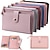 cheap Wallets-Men Women Fashion Solid Color Credit Card ID Card Multi-slot Card Holder Casual PU Leather Mini Coin Purse Wallet Case Pocket