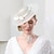 זול כובע מסיבות-סרטי ראש כובעים טול קש באולר/כובע תחתית כובע צלוחית כובע מסיבת תה מרוץ סוסים בריטית רומנטית עם כיסוי ראש עם קשת