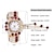 baratos Relógios Quartz-Feminino Relógios de Quartzo Luxo Bling Com Strass Mostrador digital Hora mundial Decoração Lega Assista
