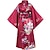 economico Kimono-Per donna Accappatoio Kimono Kimono Accessori Completi Retrò vintage Cosplay Stile di strada tradizionale giapponese Uniformi Ragazza emancipata Natale Halloween Carnevale Capodanno San Valentino