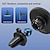billige Bilholder-Bil Vent Phone Mount Justerbar Magnetisk Multifunktion Telefonholder til Bil Kompatibel med Alle mobiltelefoner Tilbehør til mobiltelefoner