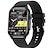preiswerte Smartwatch-iMosi KT64 Smartwatch 1.96 Zoll Smartwatch Fitnessuhr Bluetooth Schrittzähler Anruferinnerung Fitness Tracker Kompatibel mit Android iOS Damen Herren Freisprechanlage Wasserdicht Mediensteuerung IP 67