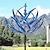 cheap Outdoor Decoration-Harlow Wind Spinner Rotator, Garden Wind Spinner, 3D Kinetic Wind Rotating Windmill, Blue Lotus Wind Spinner, Reflective Wind Spinner Ro-tator, Dynamic Wind Spinner, Lotus Windmill for Yard