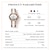זול שעונים מכאניים-olevs נשים שעון מכני יצירתי מינימליסטי אופנה קז&#039;ואל אנלוגי שעון יד אוטומטי מתפתל עצמי לוח שנה זוהר עמיד למים שעון קרמי לנשים שעוני נשים מתנה