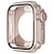 ieftine Carcase Smartwatch-Carcasa ceasului Compatibil cu Apple Watch Series 8 7 41mm 45mm / Series 6 5 4 SE 40mm 44mm Rezistent la zgârieturi Capacul complet al barei de protecție Protectie de jur imprejur Sticlă Temperat