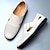 cheap Men&#039;s Sandals-Men&#039;s Sandals Casual Shoes Plus Size Comfort Sandals Closed Toe Sandals Walking Casual Daily Cowhide Breathable Comfortable Wear Resistance Loafer Black White Brown Summer