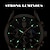 ieftine Ceasuri Quartz-Bărbați Ceasuri de cuarț Lux Cadran mare Modă Afacere Afișarea fazei lunii Calendar IMPERMEABIL Aliaj Piele Uita-te