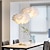 levne Ostrovní světla-led závěsné světlo akrylová květina jedinečný design kovová stropní svítidla kreativní barová atmosféra lustr pro obývací pokoj, kuchyňský ostrůvek, ložnici