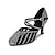 رخيصةأون أحذية لاتيني-نسائي أحذية رقص متخصص أحذية متألقة موضة حذاء يغطي أصبع القدم مشبك للبالغين اللوز أسود