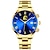 tanie Zegarki kwarcowe-moda męska zegarki luksusowe zegar kwarcowy z datą z kalendarza duża tarcza męska biznesowy zegarek z paskiem ze stali nierdzewnej relojes masculino