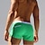 baratos calção de banho boxer masculino-Homens Bermuda de Surf Shorts de Natação Calção Justo de Natação Com Cordão com forro de malha Bolso Com Zíper Côr Sólida Secagem Rápida Confortável Feriado Piscina Havaiana Casual / esportivo Delgado