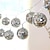 cheap LED String Lights-Disco Ball Mirror LED Party Light String Christmas Lanterns for Holiday Wall Window Tree Decorations Indoor Outdoor Patio Party Yard Garden Kids Bedroom Living 1.5M/3M 10LED/20LED