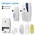 cheap Doorbell Systems-Wireless Doorbell With Chime, 36 Melody, Audio Speaker, 2 AA Battery Powered Doorbell For Home, Offices, Hotels, White, Battery Not Included