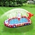 olcso Szabadtéri szórakozás és sport-felfújható sprinkler medence gyermekvíz játék játékok cápa úszómedence játék öntöző medence kutya öntözőpárna