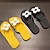cheap Women&#039;s Slippers &amp; Flip-Flops-Women&#039;s Slippers Flip-Flops Outdoor Slippers Beach Slippers Daily Beach Solid Color Summer Flower Flat Heel Casual Minimalism PVC Loafer Black Yellow Blue