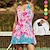 cheap Women&#039;s Golf Clothing-Women&#039;s Tennis Dress Golf Dress Pink Blue Purple Sleeveless Lightweight Dress Tennis Outfit Ladies Golf Attire Clothes Outfits Wear Apparel